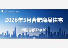 2026年5月合肥房企销售Top10排行榜发布！